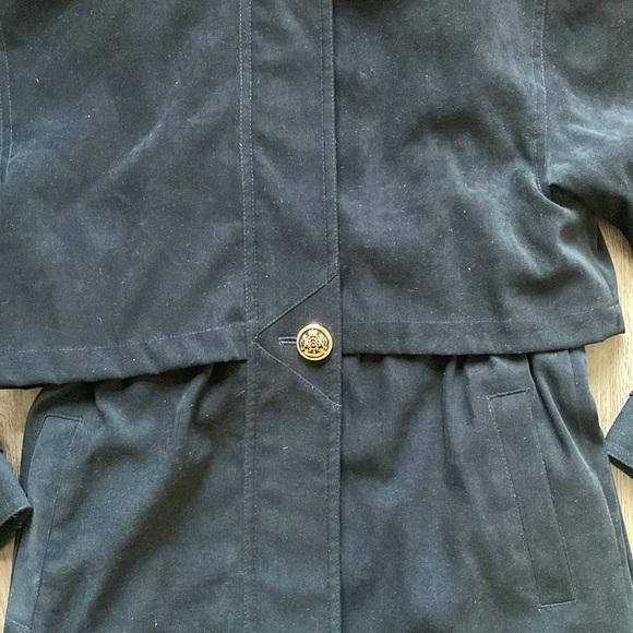 St. John Coat Collection by Marie Gray Hooded Long Jacket - Picture 6 of 15